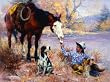 Sharin' a Sandwich 1000pc Jigsaw Puzzle by Jack Sorenson