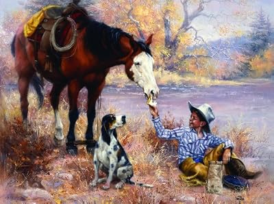 Sharin' a Sandwich 1000pc Jigsaw Puzzle by Jack Sorenson