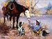 Sharin' a Sandwich 1000pc Jigsaw Puzzle by Jack Sorenson