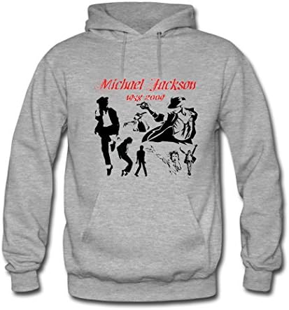 Yulooo Printing Custom Michael jackson Kids Boys And Girls Classic Hoodie Sweatshirt Gray