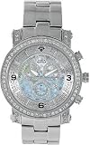 Aqua Master Men's Diamond Power Watch with One Row Diamond Bezel, 3.60 ctw