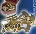 Nautic Sextant aus MESSING 12,5cm + Massivholzbox original ELECSA 9050