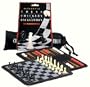 Mini Magnetic Travel Chess Checkers Backgammon