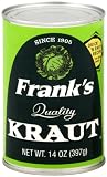 Franks Kraut, Shredded, Canned, 14-Ounce (Pack of 24)