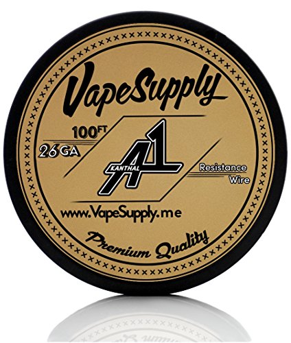 VapeSupply's Kanthal A-1 26 Gauge/AWG Resistance Wire 100 feet length