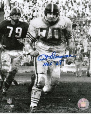 Art Donovan signed Baltimore Colts 8x10 Photo HOF68