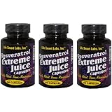 1000 MG Resveratrol Extreme TM Capsules (3 Bottles) Resveratrol complex capsules 3 Months 180 pills HIGHLY POTENT Resveratrol capsules. 3 MONTH GUARANTEE. , 2 capsules = 1000mg 90 days