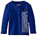 Under Armour Baby-Boys Infant Branded Vert Waffle Long Sleeve Tee Blue