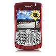 yooZoo Solid Hard Plastic Shell Case for RIM BlackBerry Curve 8300 series 8300 / 8310 / 8320 SmartPhone Cellphones - Mesa Red