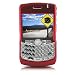 yooZoo Solid Hard Plastic Shell Case for RIM BlackBerry Curve 8300 series 8300 / 8310 / 8320 SmartPhone Cellphones - Mesa Red
