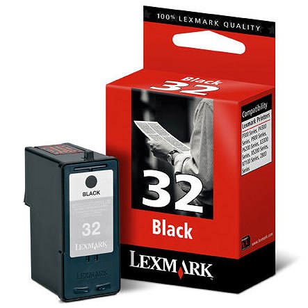 Lexmark #32 Black factory (OEM) Print Cartridge 18C0032 Lexmark #32 Black factory (OEM) Print Cartridge 18C0032