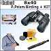 Bushnell Natureview 8x40 Porro Prism Birding Binocular + Accessory Bundle
