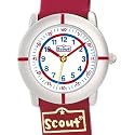 Montre Scout - 280390005 - Enfant - Quartz Analogique - Bracelet Cuir Rouge