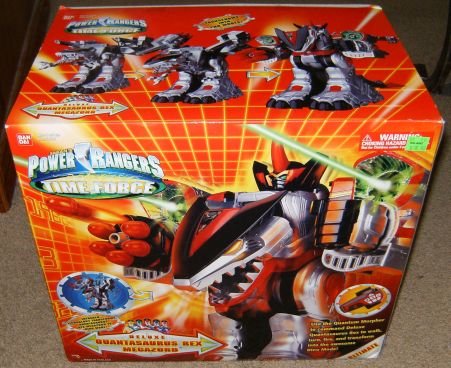 51QT c97MlL Power Rangers Deluxe Quantasaurus Rex Megazord Electronic Action Figure