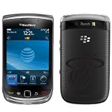 Miami Heat Burning Ball Design on BlackBerry Torch 9800