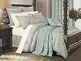 Salvona 8-Piece Silk Touch King Comforter Set