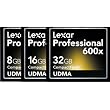 TARJETAS LEXAR de MEMORIA PROFESIONAL COMPACT FLASH UDMA-600X ULTRA RAPIDA 90MB/S