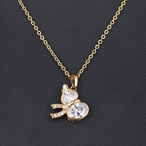 18K gold plated Zircon necklace pendant fashion jewelry sale Personality Pendant