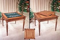 Hot Sale Square Game Table with Removable Top & Corner Ash Trays