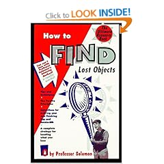 How to Find Lost Objects