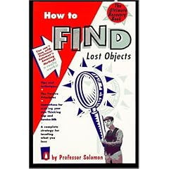 How to Find Lost Objects