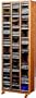 CD 240 Solid Oak Spring Release Floor Storage Rack