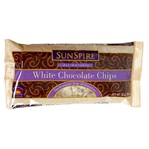 Sunspire Whit Chocolate Baking Chips, 10-Ounce Unit (Pack of 6)