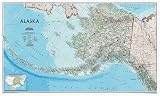 Alaska Wall Map Laminated