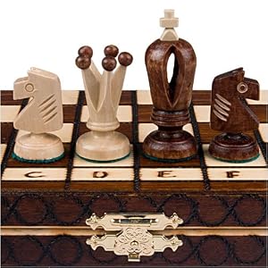 Royal 30 European Wood International Chess Set by 