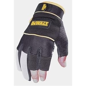 Dewalt DPG24M 3-Finger Framing Work Glove with Soft Neoprene Wrist Band For Added Comfort... by DeWALT