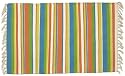 100% Cotton Flat Weave Rug Striped 2 X 3