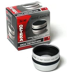 Opteka 0.5x Professional Hi-Def Wide Angle Lens for Sony CyberShot DSC-W1