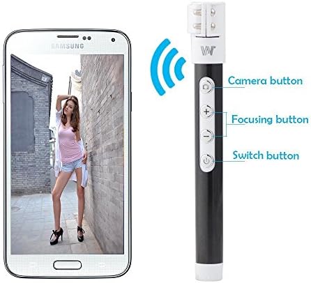 Osgar Extendable Wireless Bluetooth Monopod Selfie Stick Self Portrait Video Built-in Remote Shutter Button With Tripod Stand and Zoom In/ Out Button for iPhone 6 Plus 6 5s 5c 5 4s 4, Samsung Galaxy S5 S4 S3 S2 Note 4 3 2, HTC one M8 M7 X, Google Nexus, Sony Xperia Z3 Z2 (Black)