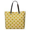 Merona&reg; Printed Canvas Tote - Yellow
