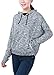Mrignt Women's Casual Knit Open Back Pullover Hoodies