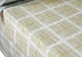 Dorma Heather Fitted King Size Sheet - Natural (153cm x 200cm x 25cm)