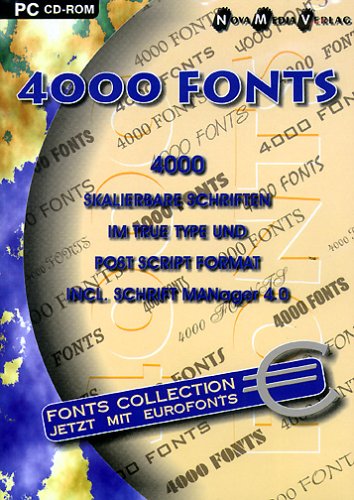 Childrens Toyshop  Software : 4000 Fonts 4.0