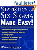 Statistics for Six Sigma Made Easy!