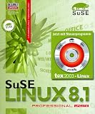 SuSE Linux 8.1 Professional, Update plus Tax 2003, CD-ROMs u. DVD-ROM Betriebssystem plus Steuersoftware