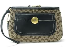 AUTHENTIC COACH ERGO SIGNATURE LEATHER WRISTLET 40458