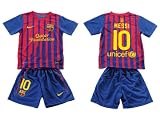 Barcelona 2012 Kids Messi Home Jersey Shirt & Shorts - For Kids 6-8 Years Old