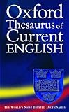 Oxford thesaurus of current English