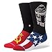Stance Men's Space Race Socks Black Multi-Color