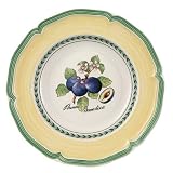 Villeroy & Boch French Garden Valence Rim Soup Bowl, Plum, Set of 6