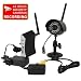 VideoSecu 2.4 GHz Digital Wireless Bullet Security Camera Outdoor Day Night Vision Built-in Audio Microphone Weatherproof IR Infrared LEDs for CCTV DVR TV Home Surveillance System Zero Interference IRDW27 CDR
