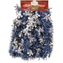 Blue Garland with Snowflakes