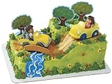 IMAGE OF Dora and Diego Safari Party Cake Topper Set