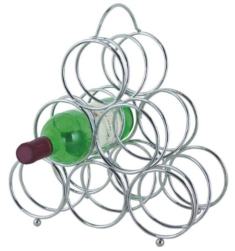 Premier Housewares Omega 6 Bottle Triangular Wine Rack