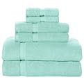 Contemporary Home 6-pc. Towel Set - Bermuda Turquoise