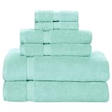 Contemporary Home 6-pc. Towel Set - Bermuda Turquoise